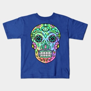 Day Of The Dead Sugar Skull Kids T-Shirt